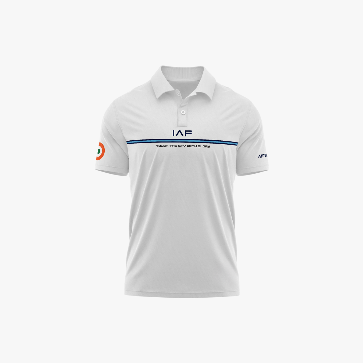 IAF Polo T-Shirt – Touch the Sky with Glory Edition | Indian Air Force Pride Polo