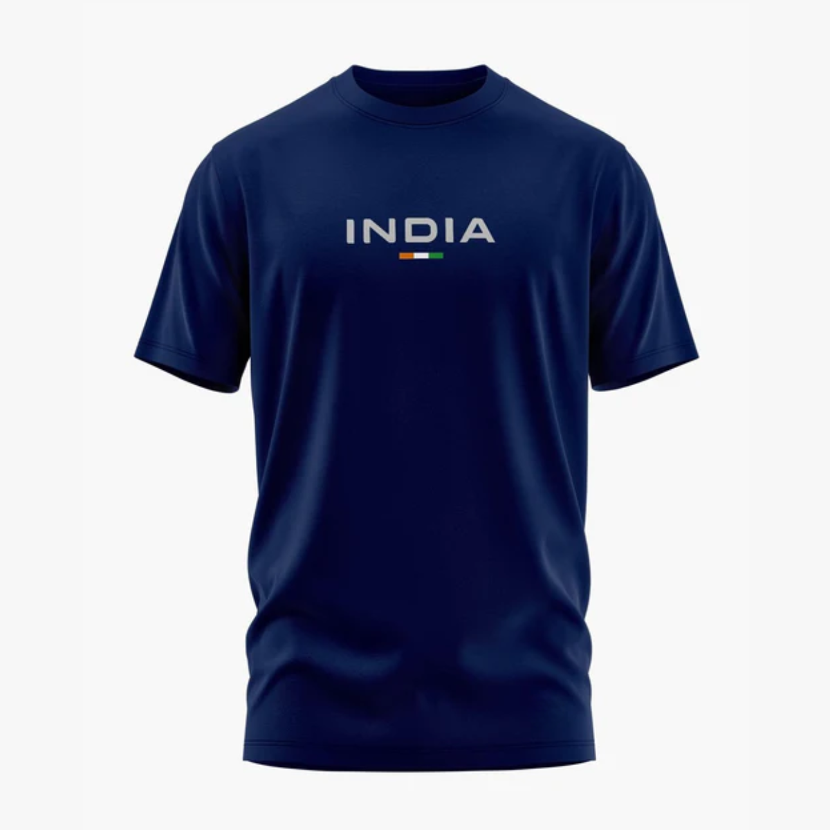 INDIA T-Shirt – Tricolor Minimal Edition | Patriotic Classic Tee