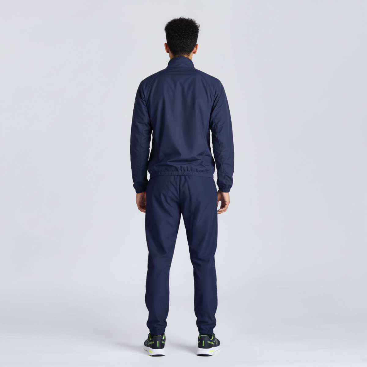 Men's Navy Athletic Track Pants - Lightweight Training Joggers
