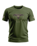Premium Biowashed Cotton T-Shirt - Garud Commandos Special Forces Design