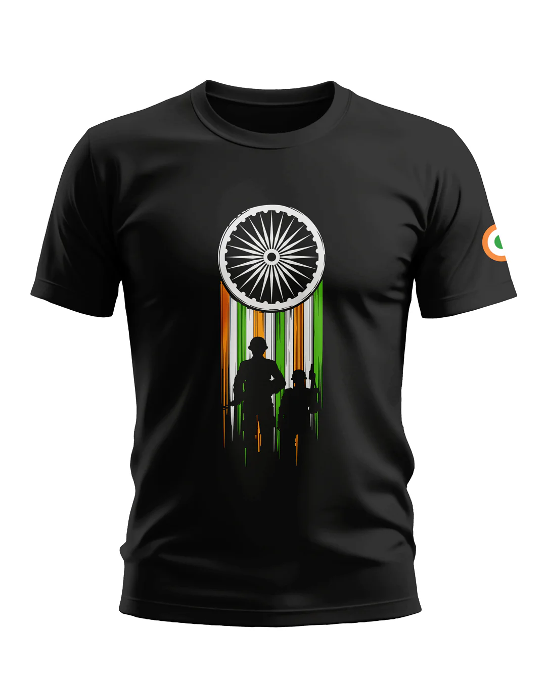 Premium Biowashed Cotton T-Shirt - Indian Pride Edition