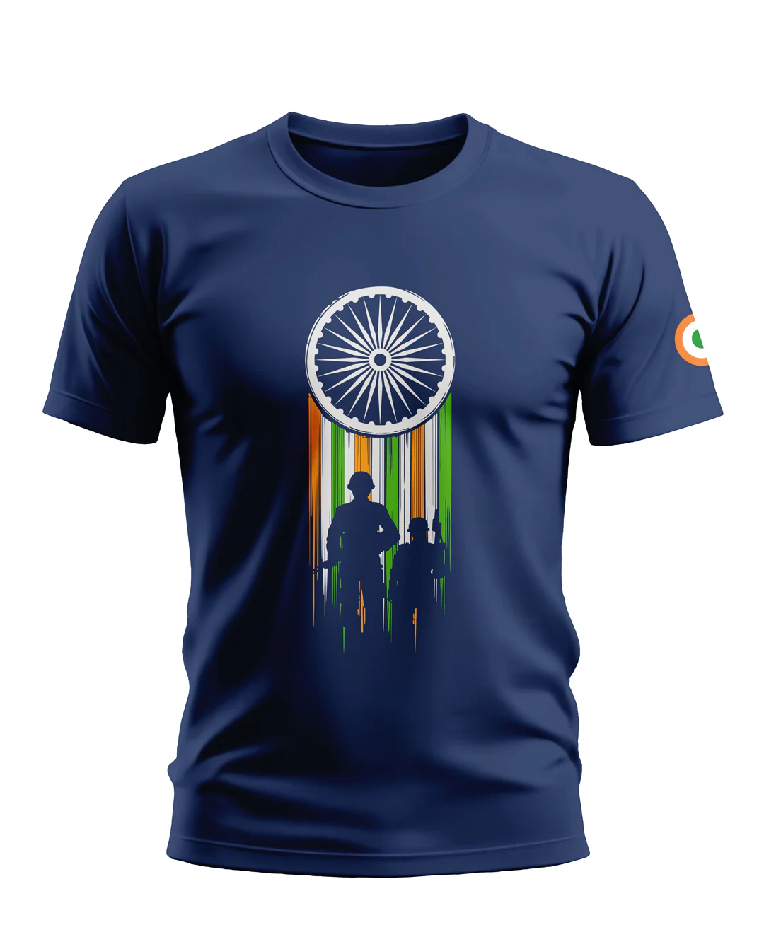 Premium Biowashed Cotton T-Shirt - Indian Pride Edition