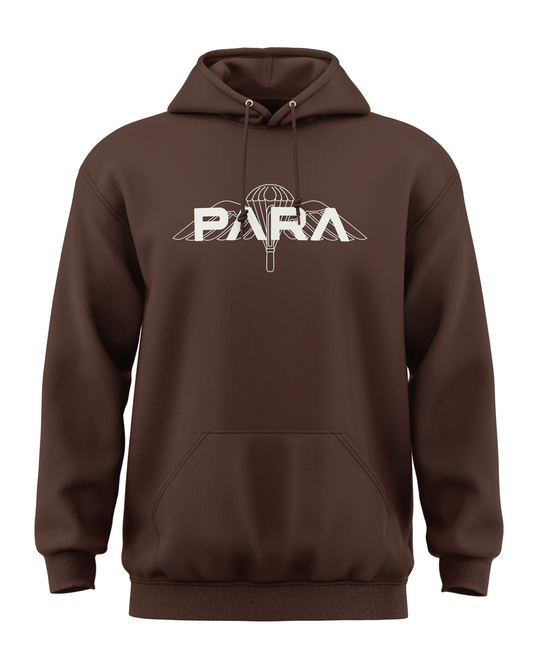 Premium Biowashed Cotton Hoodie - PARA Parachute Regiment Design