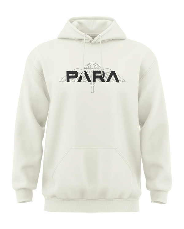 Premium Biowashed Cotton Hoodie - PARA Parachute Regiment Design