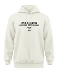 Premium Biowashed Cotton Hoodie - MARCOS Marine Commando 1987 Design