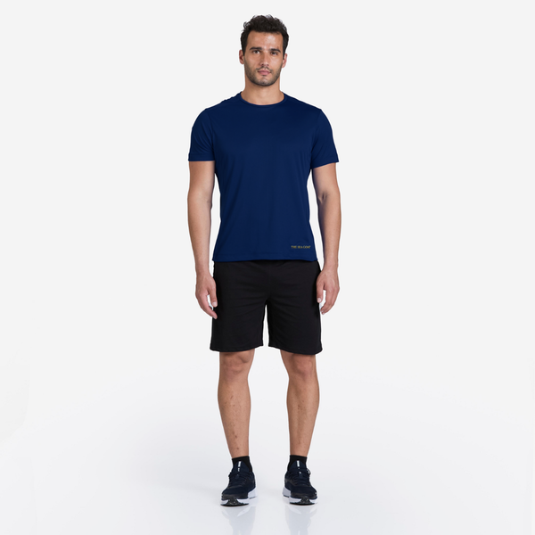 Premium Blue Performance T-Shirt - Breathable Athletic Wear