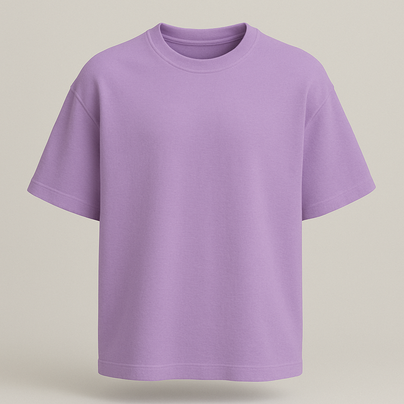 Premium Oversized Biowashed Cotton T-Shirt - Relaxed Fit Essentials