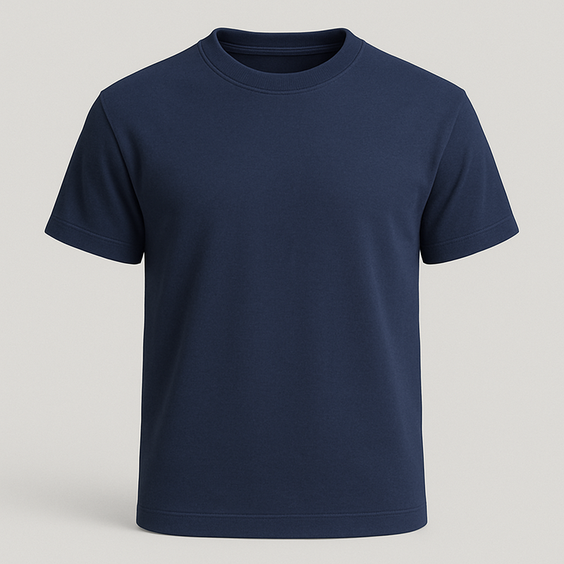 Premium Biowashed Cotton T-Shirt - Classic Comfort Essentials
