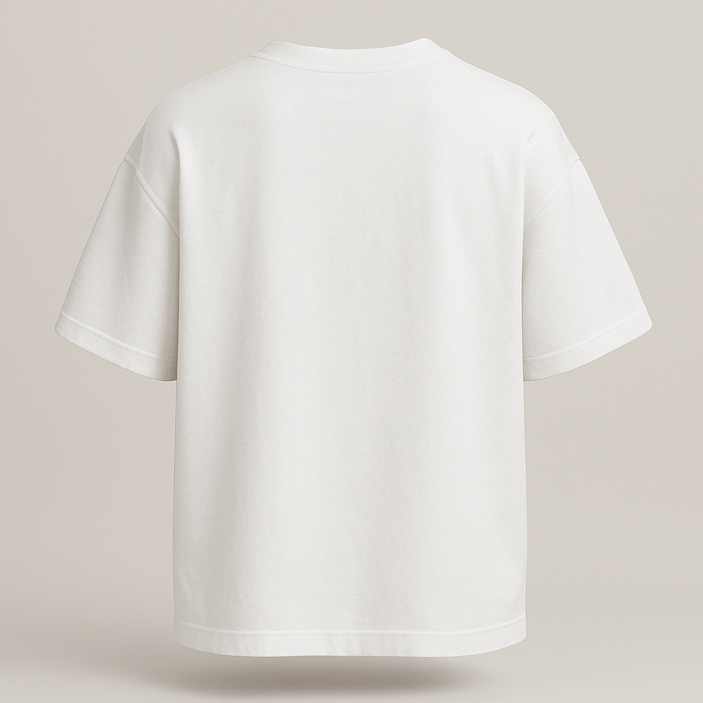 Premium Oversized Biowashed Cotton T-Shirt - Relaxed Fit Essentials