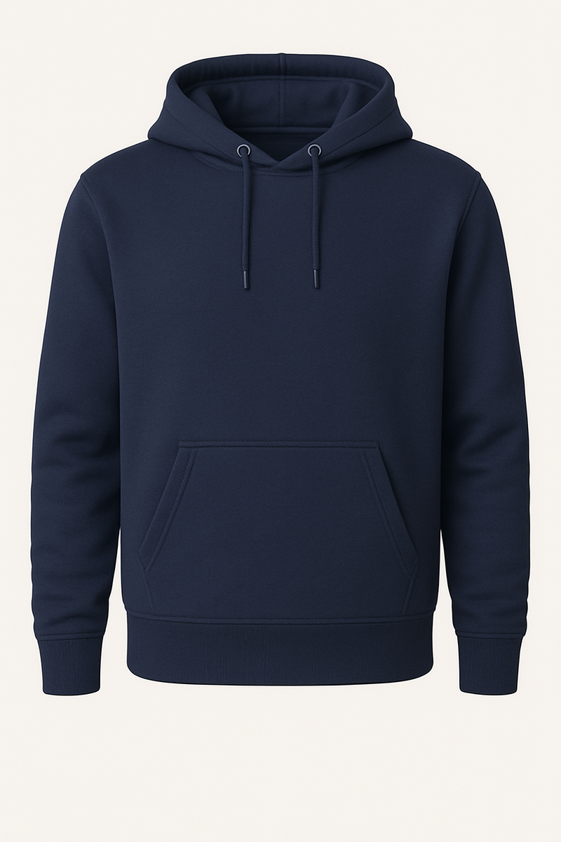 Premium Biowashed Cotton Hoodie - Classic Comfort Essentials