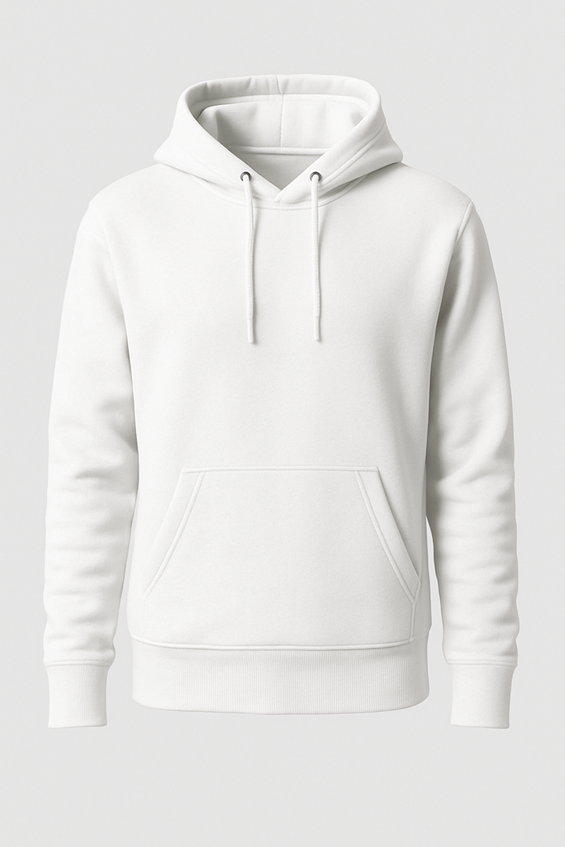 Premium Biowashed Cotton Hoodie - Classic Comfort Essentials