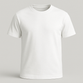 Premium Biowashed Cotton T-Shirt - Classic Comfort Essentials White